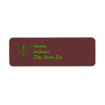 Earth Element Custom Return Address Labels