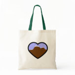 Earth Elemental Heart Tote Bags