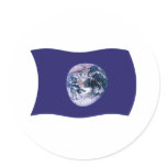 Earth Flag Sticker