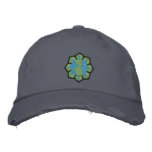 Earth Flower Earth Day Hat embroidered hats