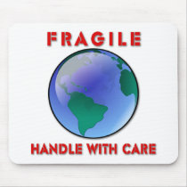 Earth - Fragile Mouse Mat