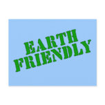 EARTH FRIENDLY Earth Day Tees and Totes Post Card