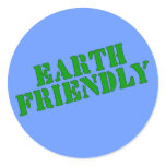 EARTH FRIENDLY Earth Day Tees and Totes stickers