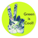 Earth Friendly stickers