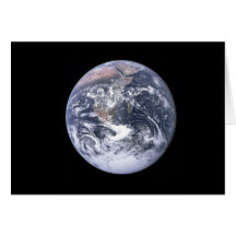 Earth from Apollo 17 , Genesis 1:1 Cards