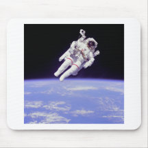 Earth from space walk mousepads