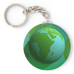 Earth Globe Keychains