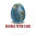 Earth Handle With Care Sticker