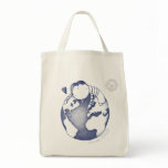 Earth Hug Tote - Blue Bags