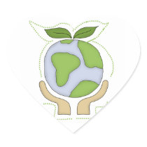 Earth In Our Hands T-shirts and Gifts Sticker