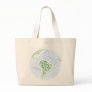 Earth in Tagxedo Tote Bag