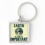 Earth is kind of important keychain