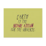 Earth is... postcards