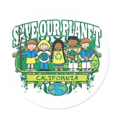 Earth Kids California Sticker by greenprideearthkids