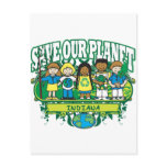 Earth Kids Indiana Postcards