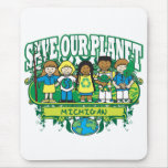 Earth Kids Michigan Mouse Pad