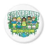 Earth Kids New Jersey Fridge Magnets