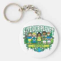 Earth Kids Vermont Keychains