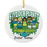 Earth Kids West Virginia Christmas Ornament
