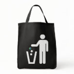 Earth Litter Disposal Canvas Bag