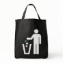 Earth Litter Disposal Canvas Bag