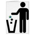 Earth Litter Disposal Cards