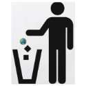Earth Litter Disposal flyers