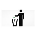 Earth Litter Disposal photo cards