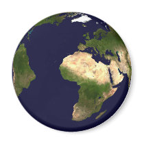 Earth Fridge Magnet