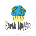 Earth Muffin stickers