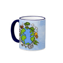 earth coffee mug