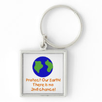 Earth No 2nd Chances T-shirts and Gifts keychains
