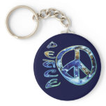 Earth Peace Keychain