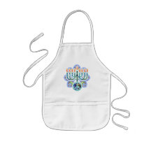Earth Peace Menorah Aprons
