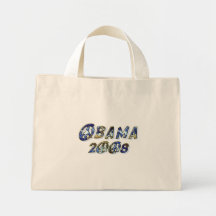 Earth Peace Obama 2008 Bags