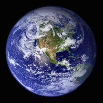Earth Photo Sculpture