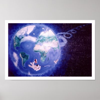 Earth Poster by brucefast