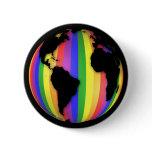 Earth Rainbow Button