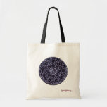 Earth Resonance Schumann Cymatics Canvas Bags
