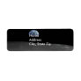 Earth Rise Return Address Label
