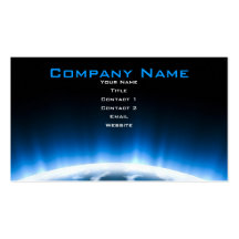 Earth Rising Business Card