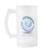 Earth Science Frosted Beer Mug