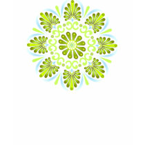 Earth & Sky Mandala Girls Ringer T-shirt