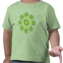 Earth & Sky Mandala Green Toddler T-shirt