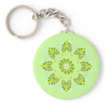 Earth & Sky Mandala Keychain