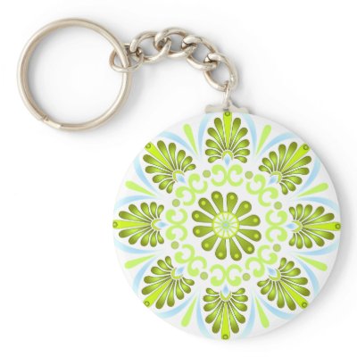 Earth & Sky Mandala Key Chain by GSquared