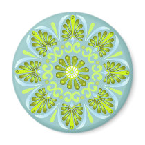 Earth & Sky Mandala Magnet
