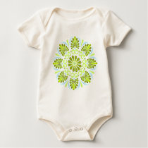 Earth & Sky Mandala Organic Baby Romper t-shirts