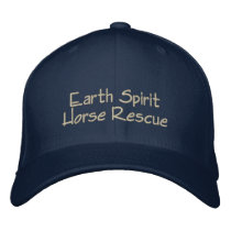 Earth Spirit Horse Rescue - Hat Embroidered Baseball Caps