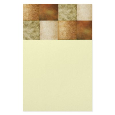 Earth tones grunge block stationary by VampOut